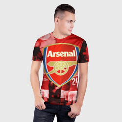 Мужская футболка 3D Slim Arsenal - фото 2