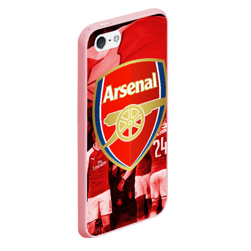 Чехол для iPhone 5/5S матовый Arsenal - фото 3