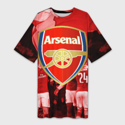 Платье-футболка 3D Arsenal