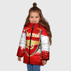 Зимняя куртка для девочек 3D Arsenal - фото 2