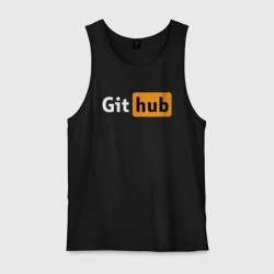 Мужская майка хлопок Git Hub