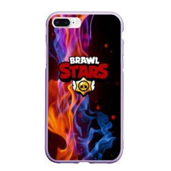 Чехол для iPhone 7Plus/8 Plus матовый Brawl Stars