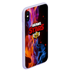 Чехол для iPhone XS Max матовый Brawl Stars - фото 2