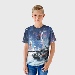 Детская футболка 3D Танки - фото 2