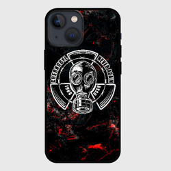 Чехол для iPhone 13 mini Chernobyl never again