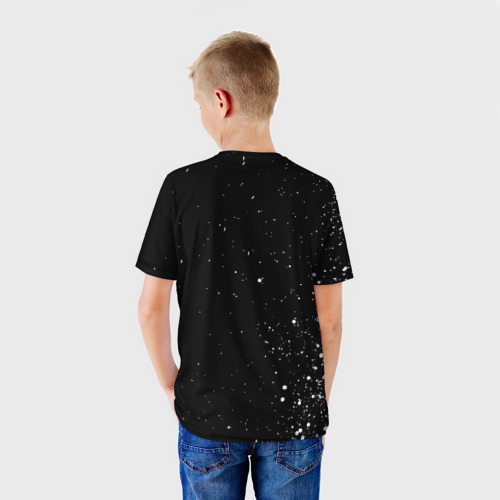 Детская футболка 3D с принтом NOIZE MC, вид сзади #2