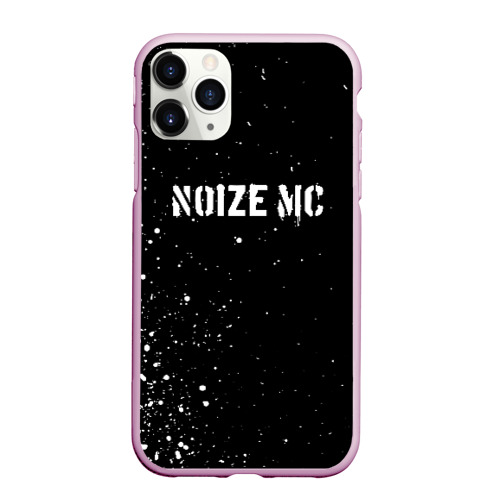 Чехол для iPhone 11 Pro Max матовый Noize MC, цвет розовый