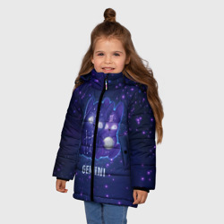Зимняя куртка для девочек 3D Близнецы - фото 2