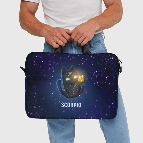Сумка для ноутбука 3D Скорпион, цвет 3D печать - фото 5