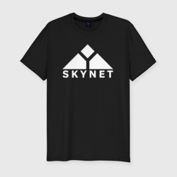 Мужская футболка хлопок Slim Skynet