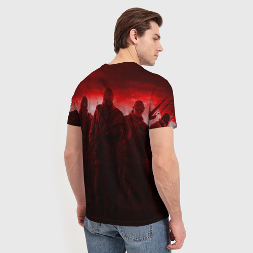 Мужская футболка 3D Stalker долг, цвет 3D печать - фото 4