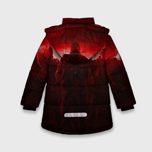 Зимняя куртка для девочек 3D Stalker долг, цвет черный - фото 2