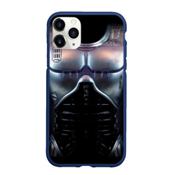 Чехол для iPhone 11 Pro Max матовый Робокоп костюм