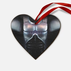 Деревянная игрушка Сердце Робокоп костюм