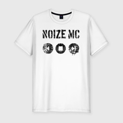 Noize MC – Мужская футболка хлопок Slim с принтом купить