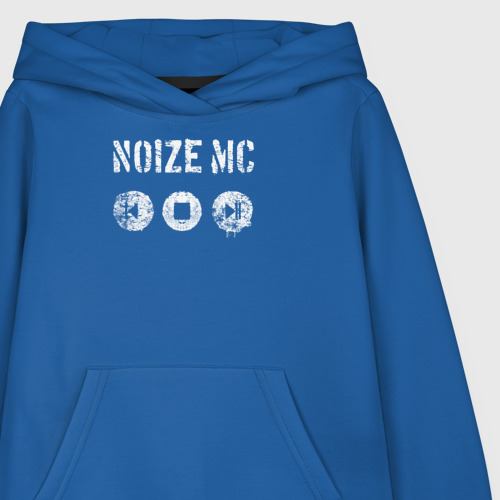 Детская толстовка хлопок Noize MC, цвет синий - фото 3