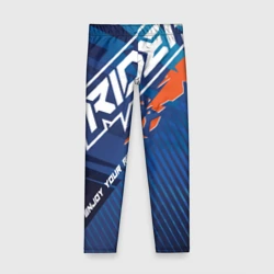 Детские леггинсы 3D Форма для мотокросса fox