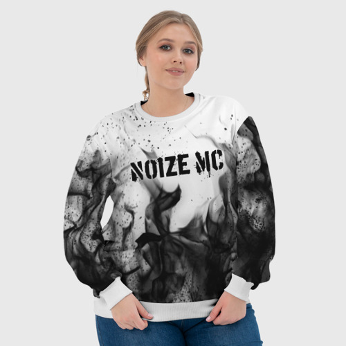 Женский свитшот 3D Noize MC, цвет 3D печать - фото 6