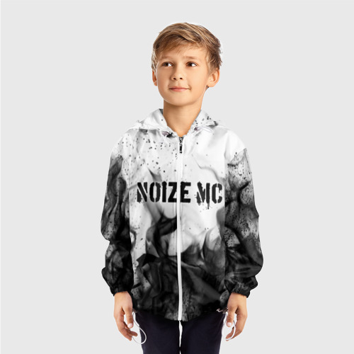 Детская ветровка 3D Noize MC, цвет белый - фото 3
