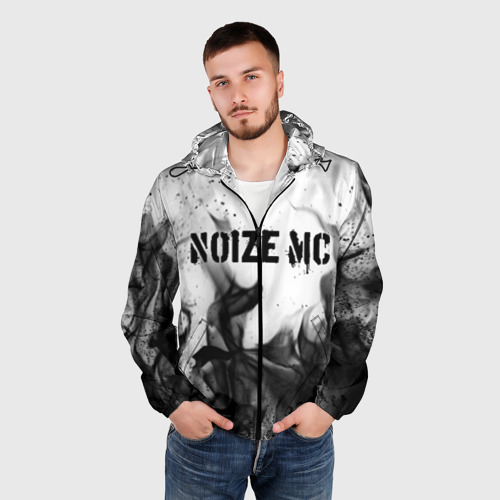 Мужская ветровка 3D Noize MC, цвет черный - фото 3