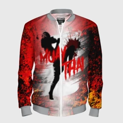 Мужской бомбер 3D Muay Thai