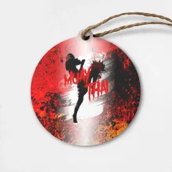 Деревянная игрушка круг Muay Thai