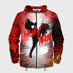 Мужская ветровка 3D Muay Thai