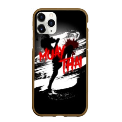 Чехол для iPhone 11 Pro Max матовый Muay Thai