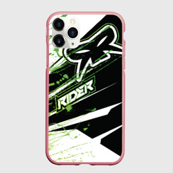 Чехол для iPhone 11 Pro Max матовый Форма для мотокросса FOX
