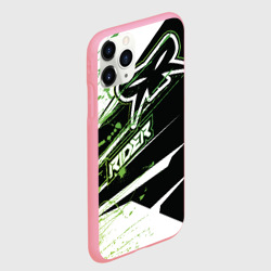 Чехол для iPhone 11 Pro Max матовый Форма для мотокросса FOX - фото 2