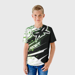 Детская футболка 3D Форма для мотокросса FOX - фото 2
