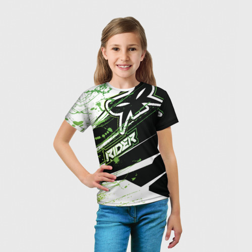 Детская футболка 3D Форма для мотокросса FOX, цвет 3D печать - фото 5