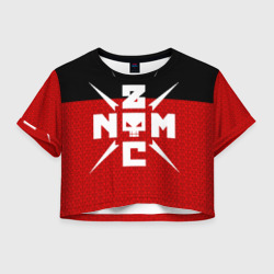 Женская футболка Crop-top 3D Noize Mc