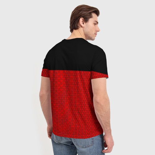 Мужская футболка 3D с принтом Noize Mc, вид сзади #2
