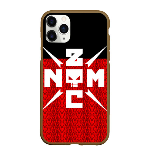 Чехол для iPhone 11 Pro Max матовый Noize Mc, цвет коричневый