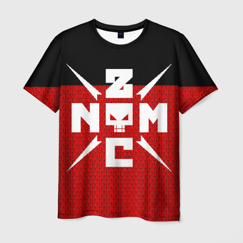 Мужская футболка 3D с принтом Noize Mc, вид спереди #2