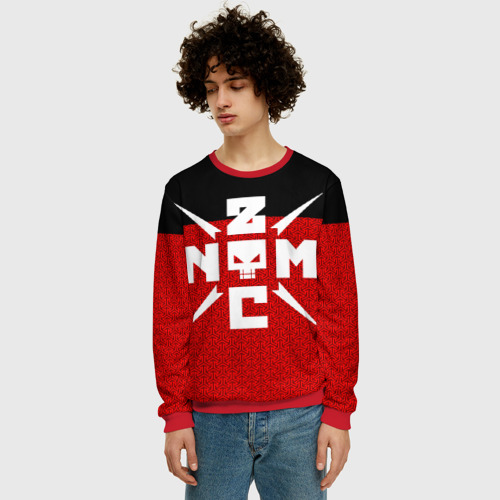 Мужской свитшот 3D Noize Mc, цвет красный - фото 3