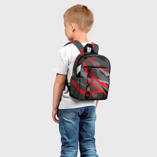 Детский рюкзак 3D с принтом GYM, фото на моделе #1