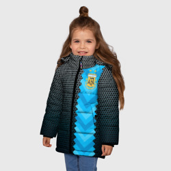 Зимняя куртка для девочек 3D Аргентина форма - фото 2