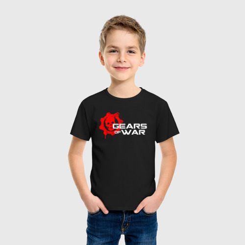 Детская футболка хлопок GEARS OF WAR (НА СПИНЕ) - фото 3