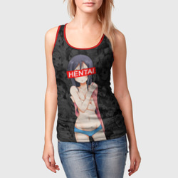 Женская майка 3D Hentai - фото 2