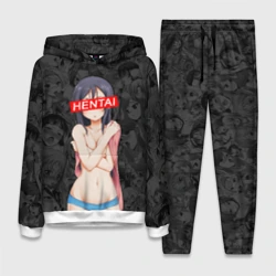 Женский костюм с толстовкой 3D Hentai