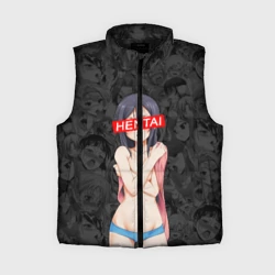 Женский жилет утепленный 3D Hentai