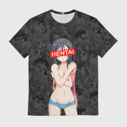 Мужская футболка 3D Hentai