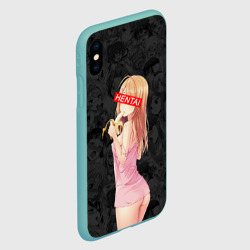 Чехол для iPhone XS Max матовый Японская анимация - фото 2