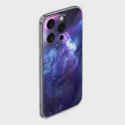 Чехол для iPhone 15 Pro силиконовый с защитой камеры Козерог - фото 2