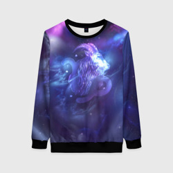 Женский свитшот 3D Козерог