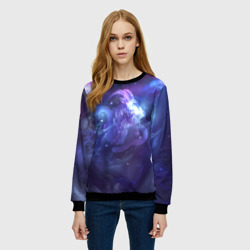 Женский свитшот 3D Козерог - фото 2