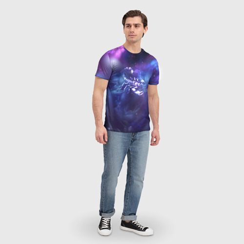 Мужская футболка 3D Скорпион, цвет 3D печать - фото 5