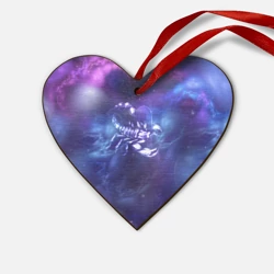 Деревянная игрушка Сердце Скорпион